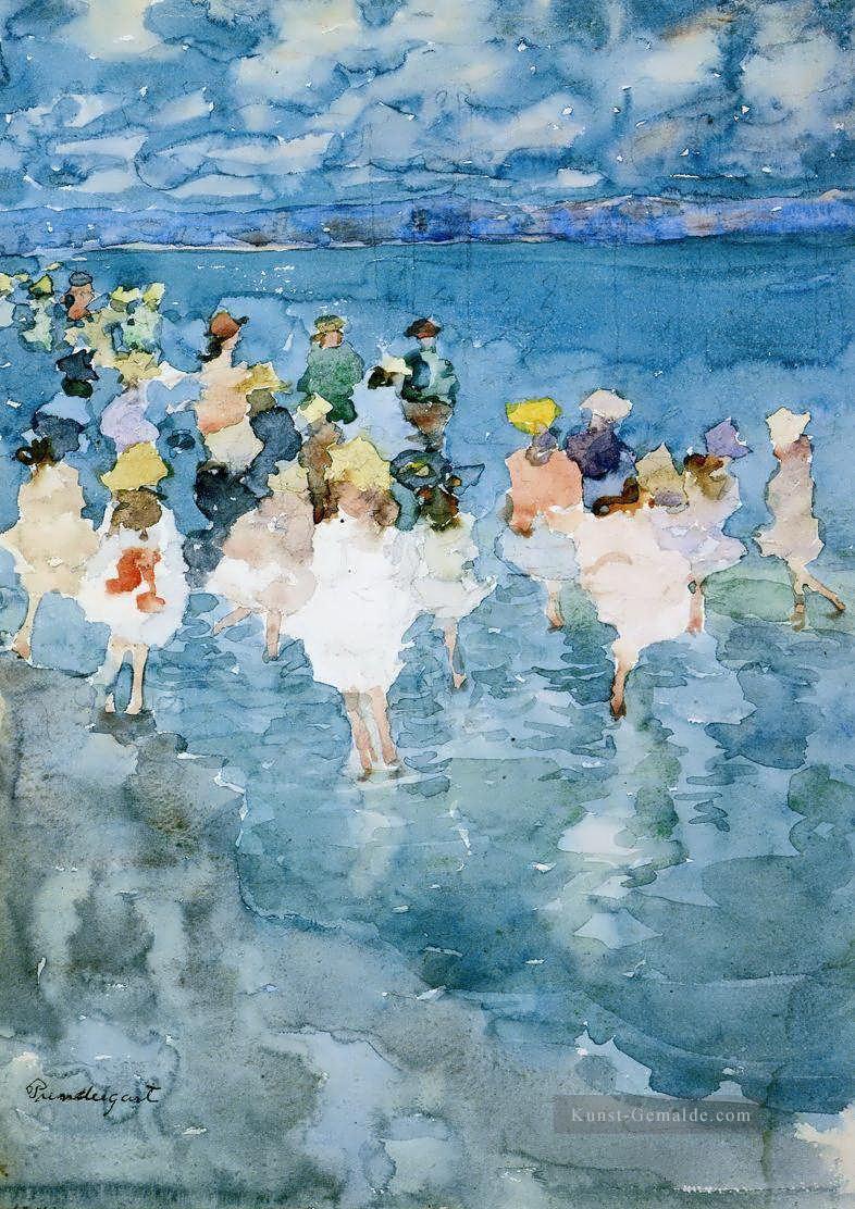 Maurice Prendergast Kinder am Strand Ölgemälde